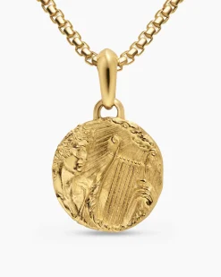 Apollo Amulet 18K Yellow Gold, 24mm