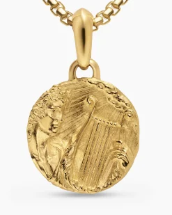 Apollo Amulet 18K Yellow Gold, 24mm