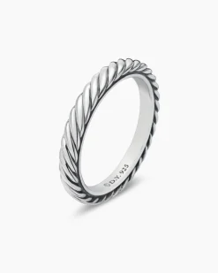Cable Collectibles® Stack Ring Sterling Silver, 3mm