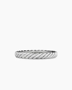Cable Collectibles® Stack Ring Sterling Silver, 3mm