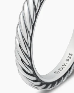 Cable Collectibles® Stack Ring Sterling Silver, 3mm