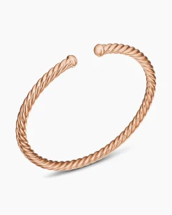 Cable Flex® Bracelet 18K Rose Gold, 4mm