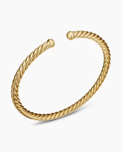 Cable Flex® Bracelet 18K Yellow Gold, 4mm