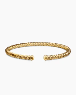 Cable Flex® Bracelet 18K Yellow Gold, 4mm