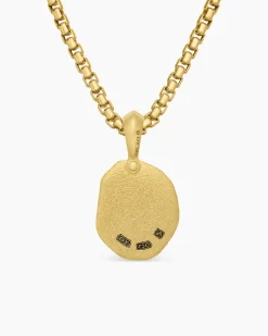 Capricorn Amulet 18K Yellow Gold, 17mm