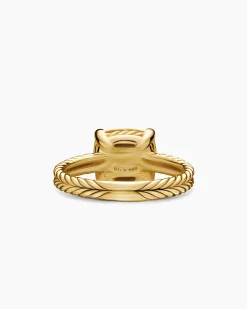 Chatelaine® Ring 18K Yellow Gold with Pavé Diamonds, 11mm