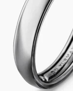 DY Classic Band Ring Grey Titanium, 4mm