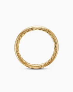 DY Eden Band Ring 18K Yellow Gold, 2.5mm