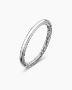 DY Eden Band Ring Platinum, 2mm
