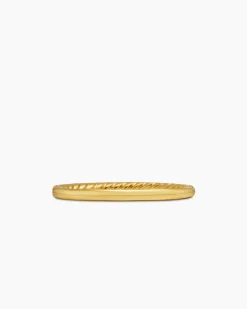 DY Eden Partway Band Ring 18K Yellow Gold with Diamonds, 1.85mm