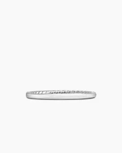 DY Eden Partway Band Ring Platinum with Diamonds, 1.85mm
