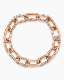 DY Madison® Chain Bracelet 18K Rose Gold, 11mm