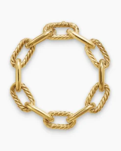 DY Madison® Chain Bracelet 18K Yellow Gold, 13.5mm
