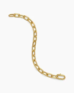DY Madison® Chain Bracelet 18K Yellow Gold, 8.5mm
