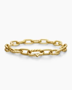DY Madison® Chain Bracelet 18K Yellow Gold, 8.5mm
