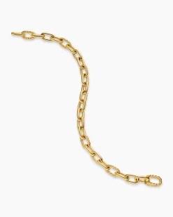 DY Madison® Chain Bracelet 18K Yellow Gold, 6mm