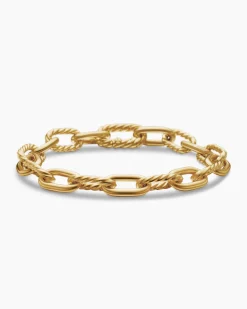 DY Madison® Chain Bracelet 18K Yellow Gold, 8.5mm