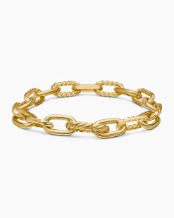 DY Madison® Chain Bracelet 18K Yellow Gold, 8.5mm