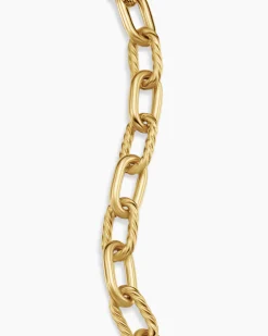 DY Madison® Chain Bracelet 18K Yellow Gold, 8.5mm