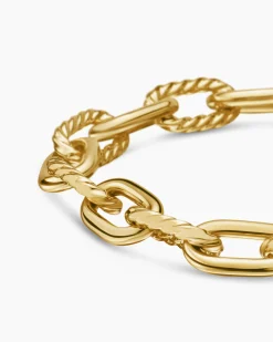 DY Madison® Chain Bracelet 18K Yellow Gold, 8.5mm