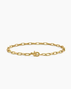 DY Madison® Chain Bracelet 18K Yellow Gold, 3mm