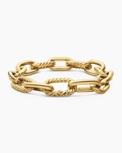DY Madison® Chain Bracelet 18K Yellow Gold, 11mm