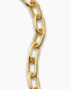 DY Madison® Chain Bracelet 18K Yellow Gold, 11mm