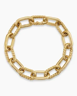 DY Madison® Chain Bracelet 18K Yellow Gold, 11mm