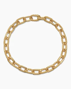 DY Madison® Chain Bracelet 18K Yellow Gold, 6mm