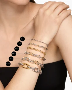 DY Madison® Chain Bracelet Sterling Silver, 5.5mm
