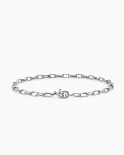 DY Madison® Chain Bracelet Sterling Silver, 3mm