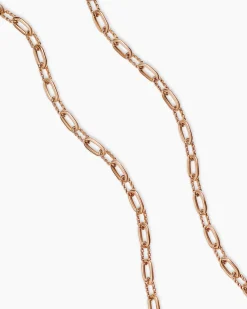 DY Madison® Chain Necklace 18K Rose Gold, 3mm