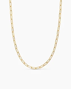 DY Madison® Chain Necklace 18K Yellow Gold, 4mm