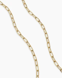 DY Madison® Chain Necklace 18K Yellow Gold, 4mm