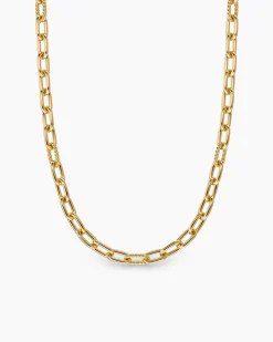 DY Madison® Chain Necklace 18K Yellow Gold, 8.5mm