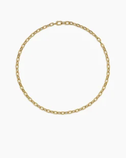 DY Madison® Chain Necklace 18K Yellow Gold, 6mm
