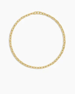 DY Madison® Chain Necklace 18K Yellow Gold, 6mm