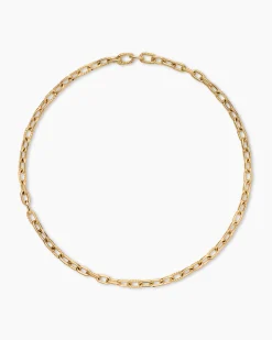 DY Madison® Chain Necklace 18K Yellow Gold, 6mm