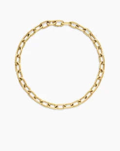 DY Madison® Chain Necklace 18K Yellow Gold, 11mm