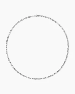 DY Madison® Chain Necklace Sterling Silver, 3mm