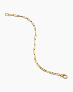 DY Madison® Link Bracelet 18K Yellow Gold, 3.5mm