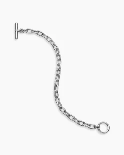 DY Madison® Toggle Chain Bracelet Sterling Silver, 5.5mm