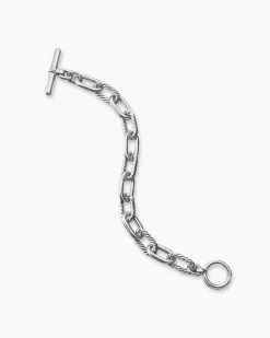 DY Madison® Toggle Chain Bracelet Sterling Silver, 11mm