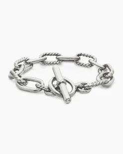 DY Madison® Toggle Chain Bracelet Sterling Silver, 11mm