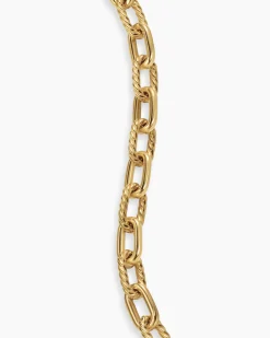 DY Madison® Toggle Chain Bracelet 18K Yellow Gold, 5.5mm