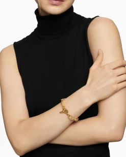 DY Madison® Toggle Chain Bracelet 18K Yellow Gold, 11mm