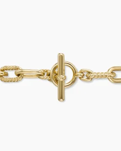 DY Madison® Toggle Chain Bracelet 18K Yellow Gold, 11mm