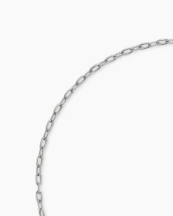 DY Madison® Toggle Chain Necklace Sterling Silver with 18K Yellow Gold, 3mm