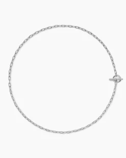 DY Madison® Toggle Chain Necklace Sterling Silver, 3mm
