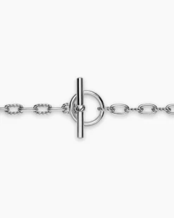 DY Madison® Toggle Chain Necklace Sterling Silver, 3mm
